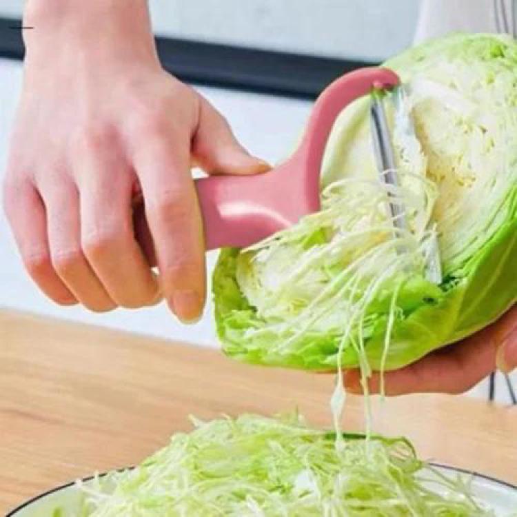 양배추채칼 잘써는법, 손 베이지 않고 1분만에 돈까스집처럼 아삭!