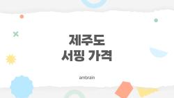 제주도 서핑 가격, 성수기 6만이면 남는 것일까