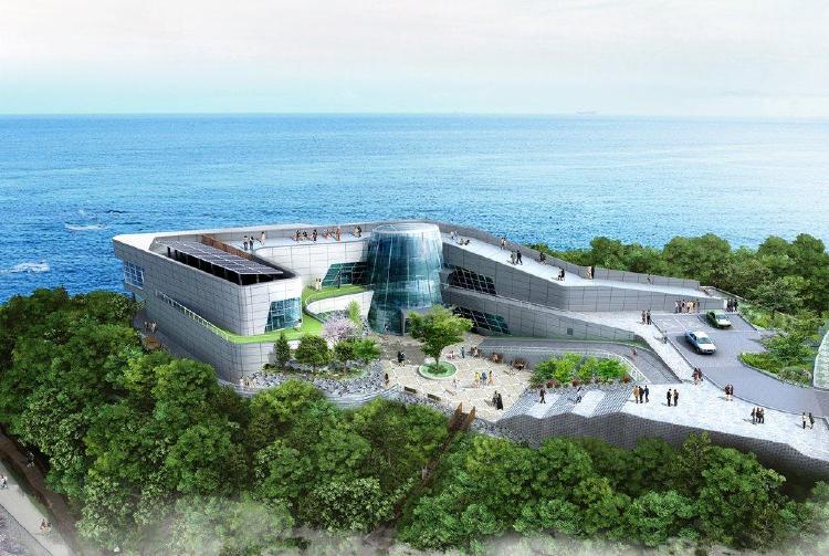 해양공원 어류생태학습관과 테마파크