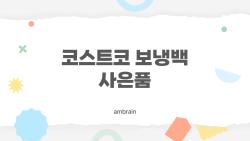 코스트코 보냉백 사은품, 내 돈 안 들이고 받는 꿀팁 대공개