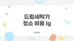 드럼세탁기 청소 비용 lg, 19만5천원 찔러? 진짜 후회한 사연