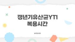 갱년기유산균YT1 복용시간, 식후 30분이 진짜 정답?